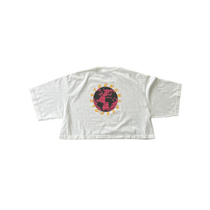 YOUNGBLACKFOLKS STARS CROP TEE