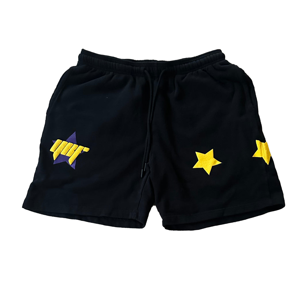YOUNGBLACKFOLKS STARS SHORTS