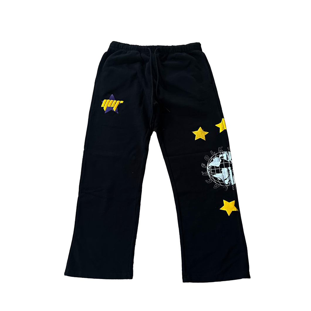 YOUNGBLACKFOLKS STARS SWEATPANTS