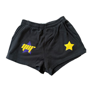 YOUNGBLACKFOLKS STARS SHORTS (WOMEN)