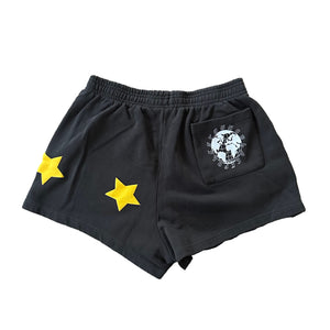 YOUNGBLACKFOLKS STARS SHORTS (WOMEN)