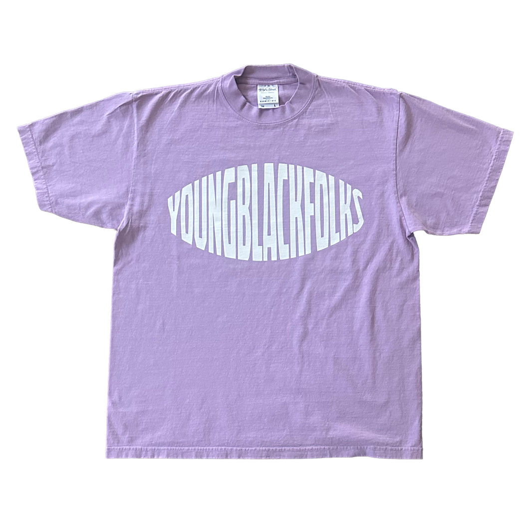 YOUNGBLACKFOLKS TEE Lilac