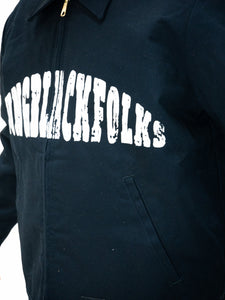 YOUNGBLACKFOLKS Work Jacket Navy